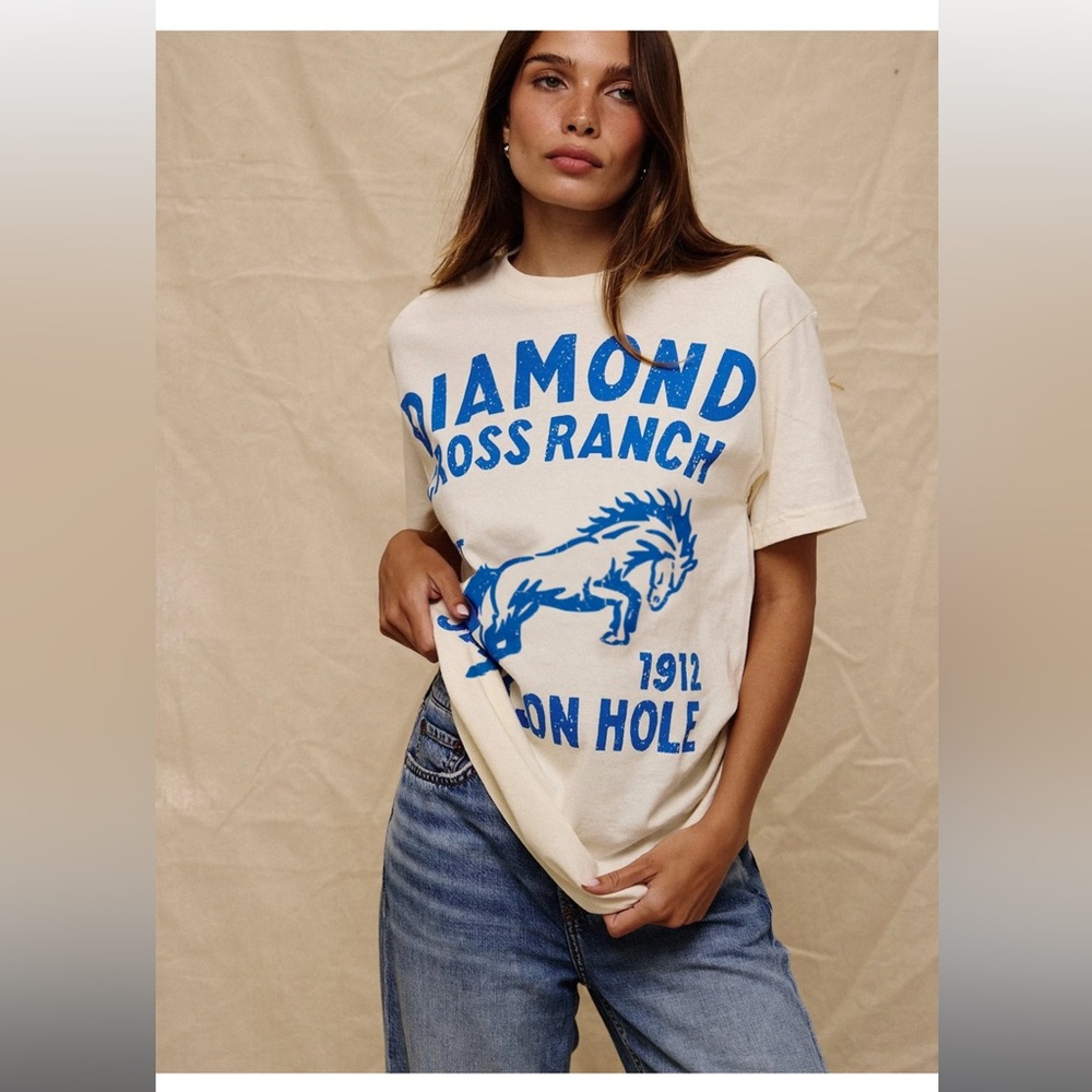 Diamond Cross Ranch Graphic T-Shirt